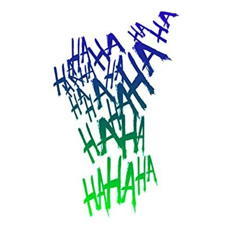 Car Accessories Joker - Araba Sticker Hahaha Joker Graffiti Sticker