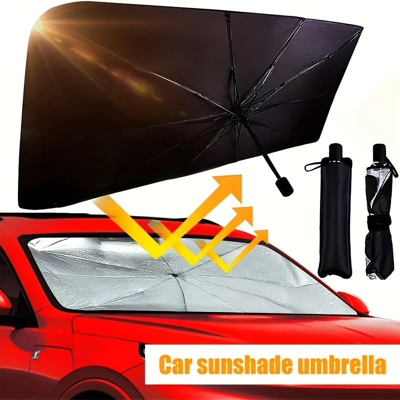 Car Accessories Interior - Araba Güneşliği Koruyucu Şemsiye Araba Ön