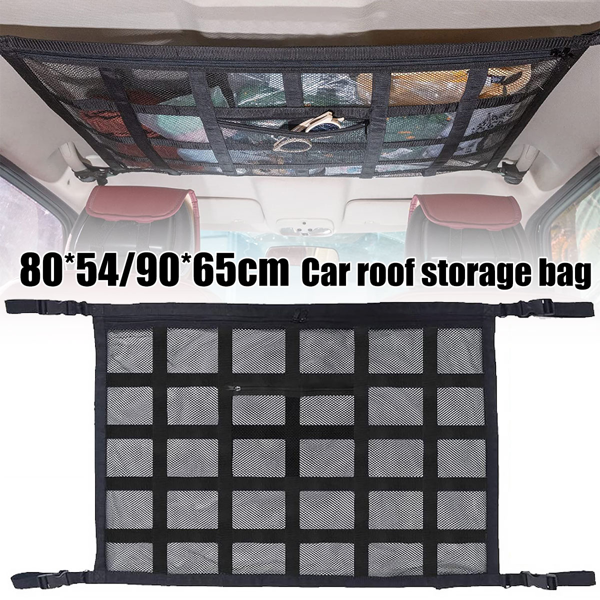 Car Cargo Net Trunk - Araba Tavan Kargo Ağı Güçlü Yük