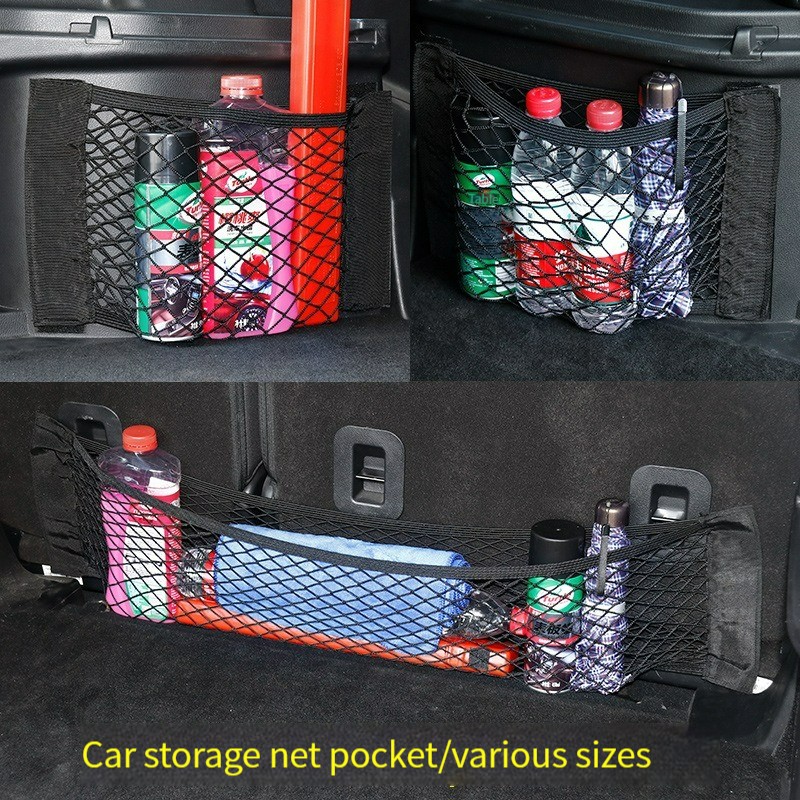 Araba Arka Arka Örgü Bagaj Kol - Car Cargo Net Trunk incelemesi ve fiyatı
