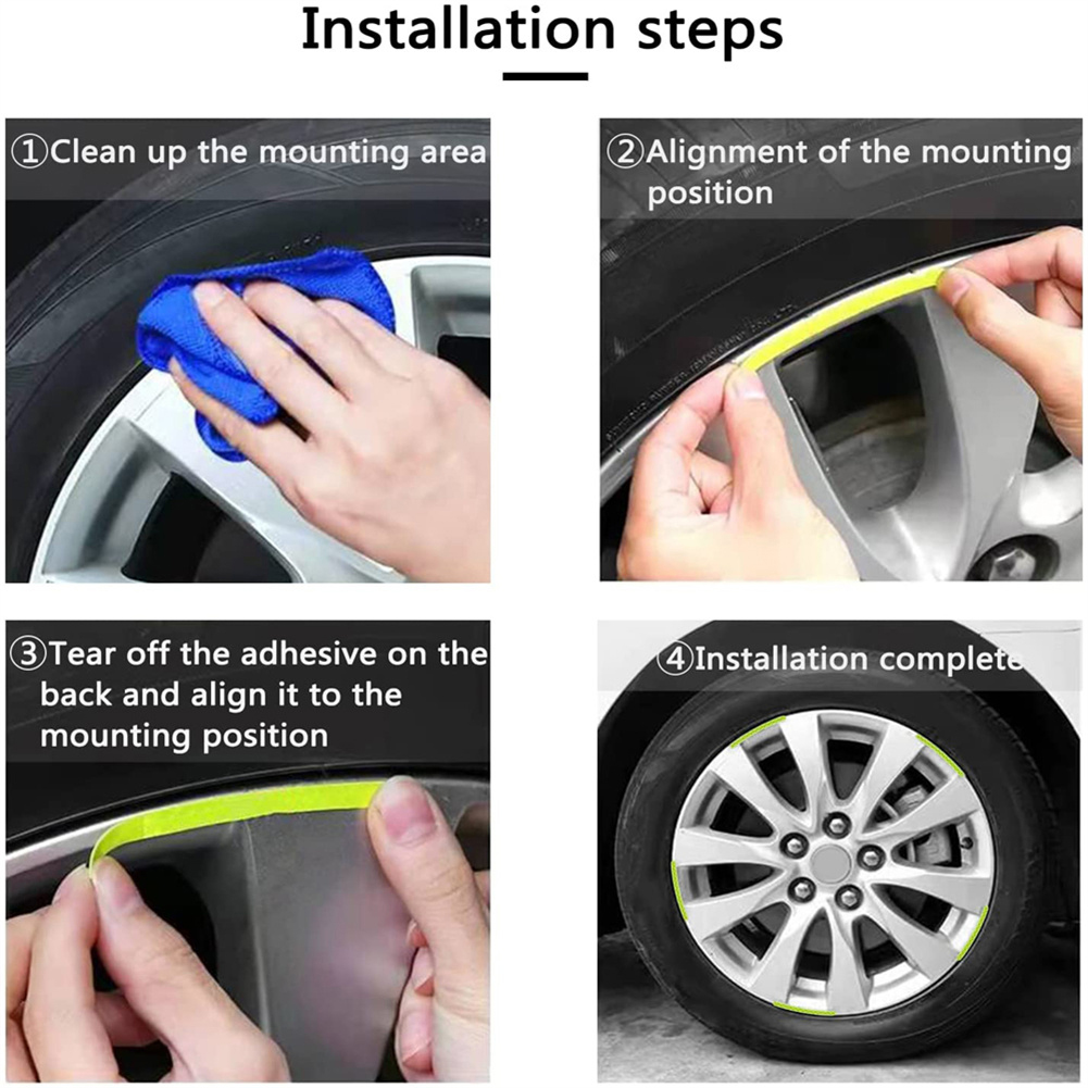 Araba Tekerlek Göbeği Yansıtıc - Car Accessories For Night Driving incelemesi ve fiyatı