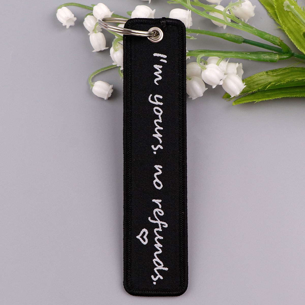 Siyah Nakış Anahtarlık Rock an - Car Accessories Quotation incelemesi ve fiyatı