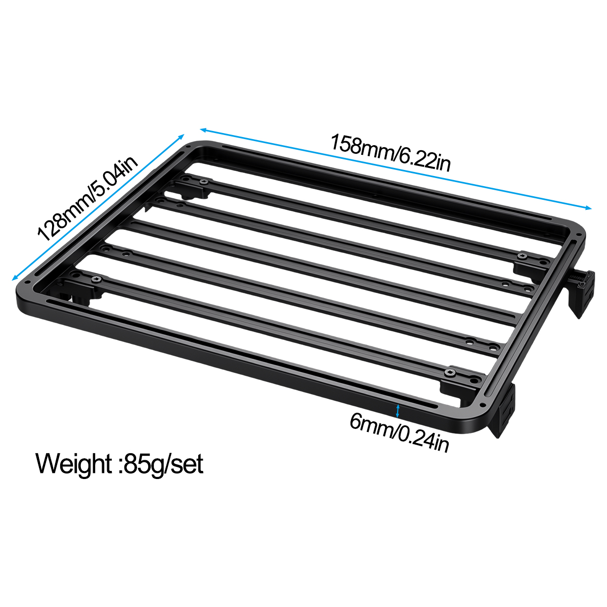 1/10 RC Crawler CNC Alüminyum  - Car Accessories Roof Rack incelemesi ve fiyatı