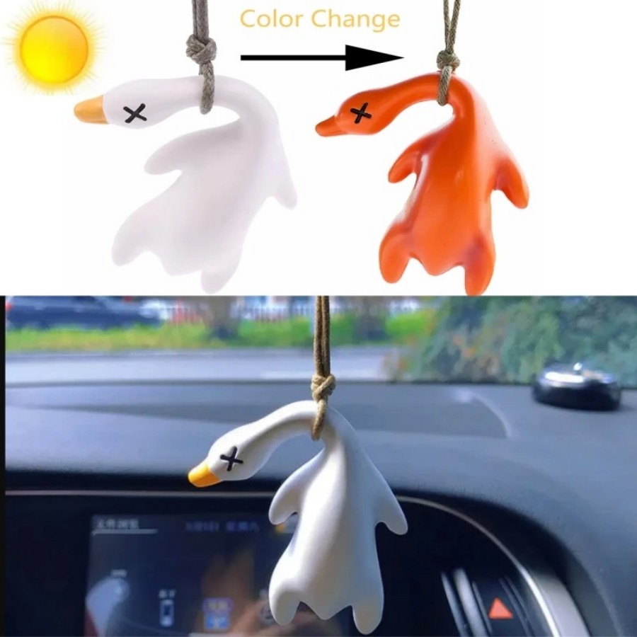 Renk Değişimi Ördek Araba Süs  - Car Accessories Unique incelemesi ve fiyatı