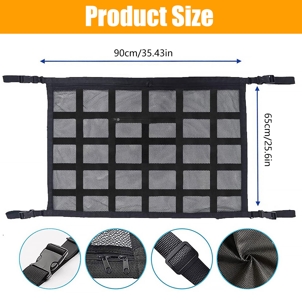 Araba Tavan Kargo Ağı Güçlü Yü - Car Cargo Net Trunk incelemesi ve fiyatı