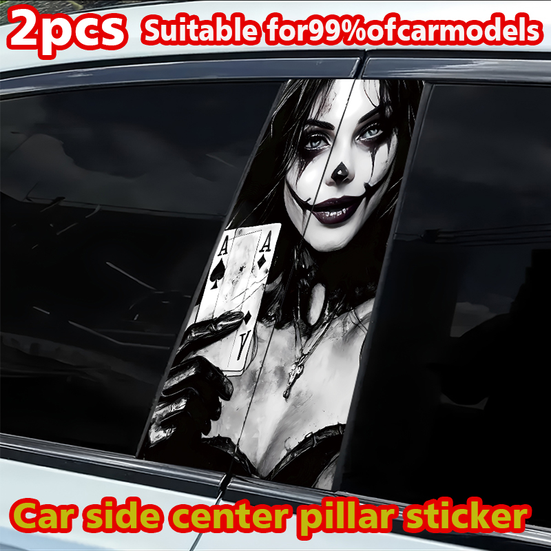 2 adet araba B sütunu çıkartma - Car Accessories Joker incelemesi ve fiyatı